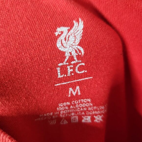 Liverpool FC Mens 6 Times Champions Of Europe Short Sleeve Tee Size Medium - Picture 3 of 6
